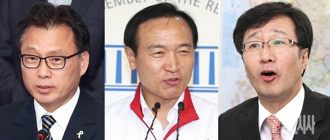 수원정 출마에 나선 새정치민주연합 박광온-새누리당 임태희-정의당 천호선 후보