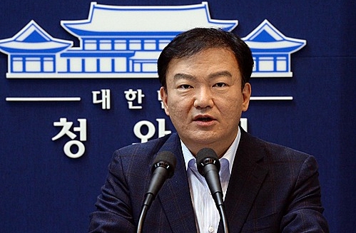 청와대 민병욱 대변인 <사진=뉴시스>