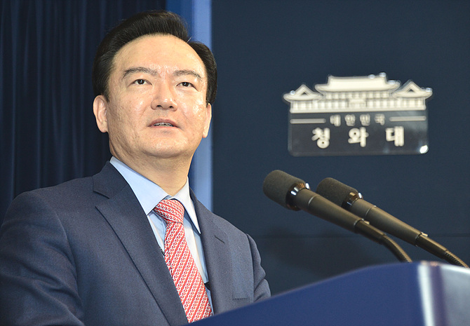 민경욱 청와대 대변인 <사진=뉴시스>