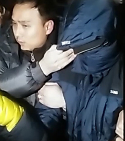 11일, 검거되는 팔달산 토막살인 용의자 <사진=뉴시스>