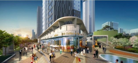 강동역 신동아 파밀리에 테라자