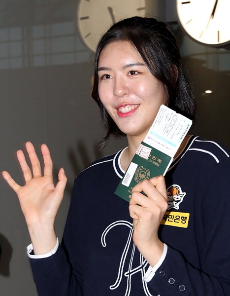 WNBA에 도전하는 박지수 선수