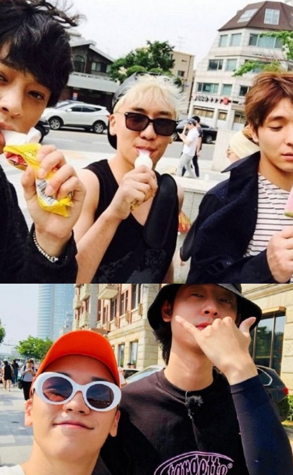 (사진: 최종훈, 정준영 인스타그램) ▲ (사진: 최종훈, 정준영 인스타그램)