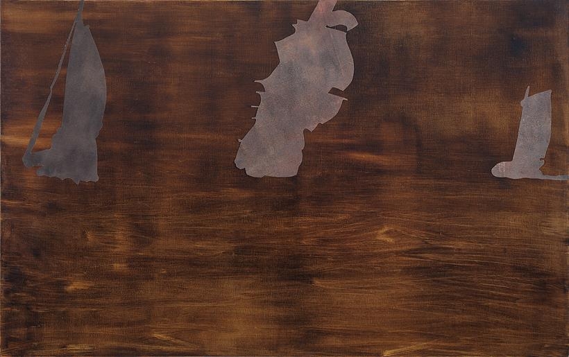 ▲ Beau Travail 1, Oil on Canvas, 100 x 160 cm, 2019